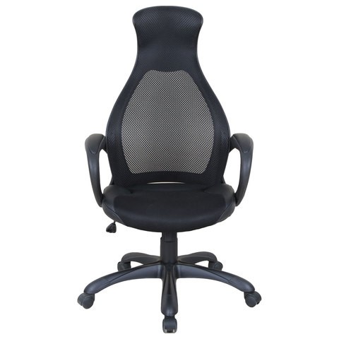 Компьютерное кресло Brabix Premium Genesis EX-517 (пластик черный, ткань/экокожа/сетка черная)   531574 в Южно-Сахалинске - изображение 3