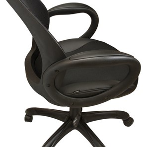 Компьютерное кресло Brabix Premium Genesis EX-517 (пластик черный, ткань/экокожа/сетка черная)   531574 в Южно-Сахалинске - предосмотр 7