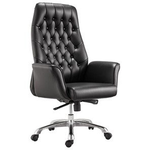 Кресло офисное BRABIX PREMIUM "Legacy EX-750", синхромеханизм, алюминий, экокожа, черное, 532492 в Южно-Сахалинске - предосмотр