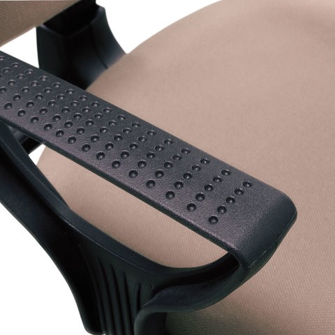 Кресло офисное Brabix Prestige Ergo MG-311 (регулируемая эргономичная спинка, ткань, черно-синее) 531876 в Южно-Сахалинске - изображение 3