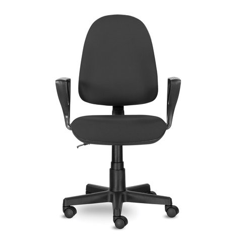 Кресло офисное Brabix Prestige Ergo MG-311 (регулируемая эргономичная спинка, ткань, серое) 531874 в Южно-Сахалинске - изображение 3