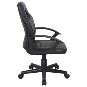 Кресло офисное BRABIX "Spark GM-201", экокожа, черное/серое, 532504 в Южно-Сахалинске - предосмотр 1