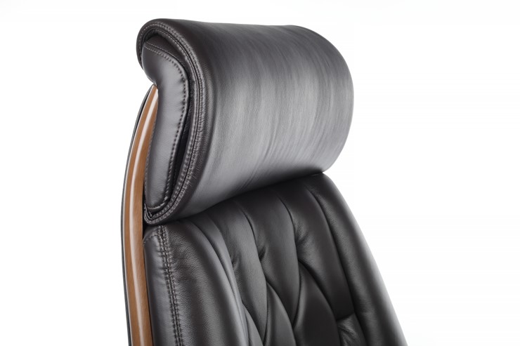 Кресло офисное Byron (YS1505A), коричневый в Южно-Сахалинске - изображение 5