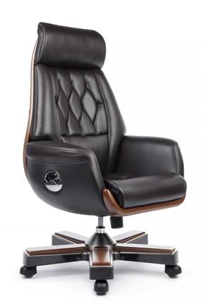 Кресло офисное Byron (YS1505A), коричневый в Южно-Сахалинске - изображение