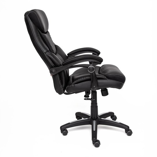 Офисное кресло CAMBRIDGE кож/зам/ткань, черный/черный , 36-6/11 арт.12756 в Южно-Сахалинске - изображение 3