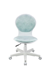 Компьютерное кресло Chair 1139 FW PL White, Голубой в Южно-Сахалинске - предосмотр 1