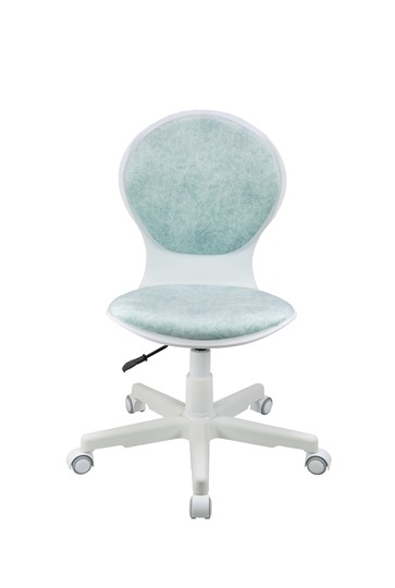 Компьютерное кресло Chair 1139 FW PL White, Голубой в Южно-Сахалинске - изображение 1