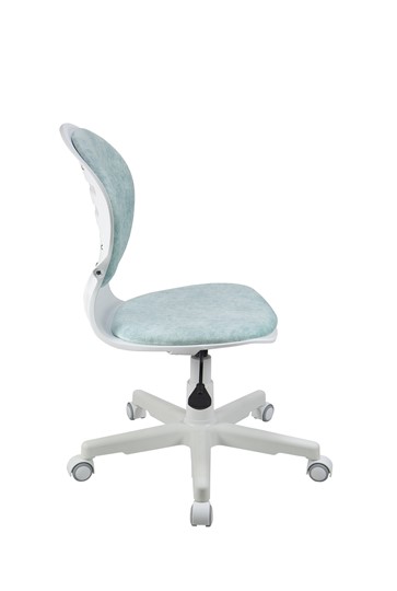 Компьютерное кресло Chair 1139 FW PL White, Голубой в Южно-Сахалинске - изображение 2