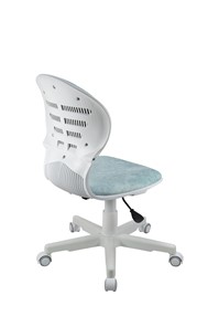 Компьютерное кресло Chair 1139 FW PL White, Голубой в Южно-Сахалинске - предосмотр 3