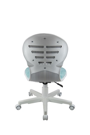 Компьютерное кресло Chair 1139 FW PL White, Голубой в Южно-Сахалинске - изображение 4