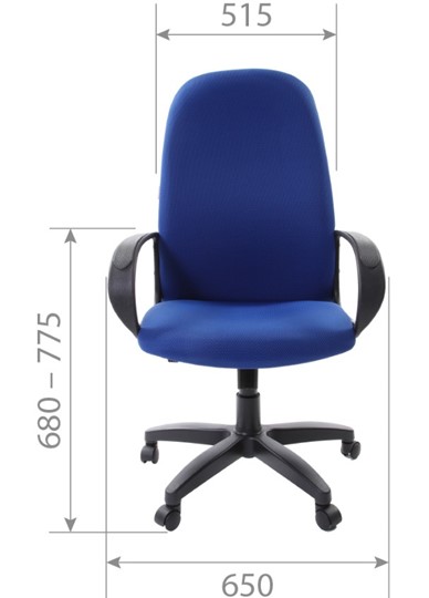 Кресло CHAIRMAN 279 TW 11, цвет черный в Южно-Сахалинске - изображение 4