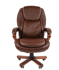 Кресло CHAIRMAN 408, коричневый в Южно-Сахалинске - предосмотр 1