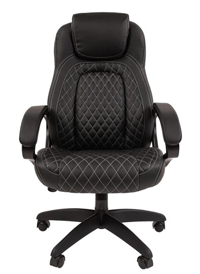 Компьютерное кресло CHAIRMAN 432, экокожа, цвет черный в Южно-Сахалинске - изображение 4