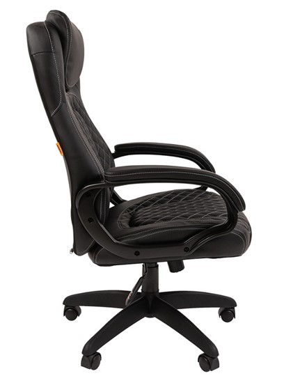 Компьютерное кресло CHAIRMAN 432, экокожа, цвет черный в Южно-Сахалинске - изображение 5