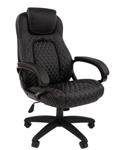 Компьютерное кресло CHAIRMAN 432, экокожа, цвет черный в Южно-Сахалинске - предосмотр 3