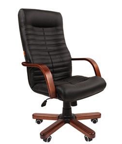 Кресло CHAIRMAN 480 WD, экокожа, цвет черный в Южно-Сахалинске - предосмотр