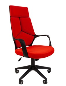 Компьютерное кресло CHAIRMAN 525, красное в Южно-Сахалинске - предосмотр