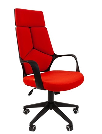 Компьютерное кресло CHAIRMAN 525, красное в Южно-Сахалинске - изображение