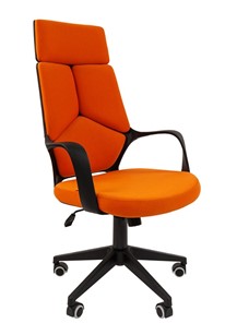 Кресло офисное CHAIRMAN 525, оранжевое в Южно-Сахалинске