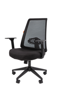 Офисное кресло CHAIRMAN 535 LT Сетчатый акрил черный / Полиэстер черный в Южно-Сахалинске - предосмотр 3