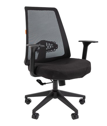 Офисное кресло CHAIRMAN 535 LT Сетчатый акрил черный / Полиэстер черный в Южно-Сахалинске - изображение