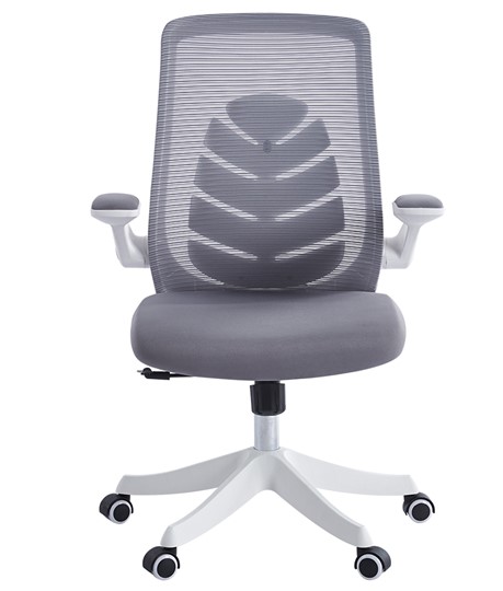 Офисное кресло CHAIRMAN 565, сетчатый акрил серый / полиэстер серый в Южно-Сахалинске - изображение 1