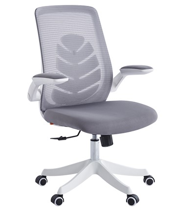 Офисное кресло CHAIRMAN 565, сетчатый акрил серый / полиэстер серый в Южно-Сахалинске - изображение