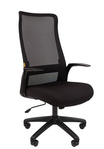Компьютерное кресло CHAIRMAN 573, черное в Южно-Сахалинске - предосмотр
