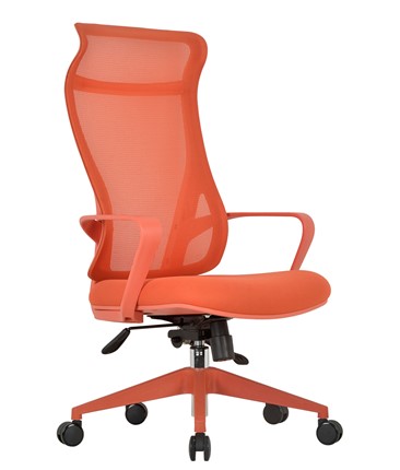 Компьютерное кресло CHAIRMAN 577, Сетчатый акрил красный / Полиэстер красный в Южно-Сахалинске - изображение