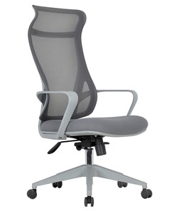 Кресло компьютерное CHAIRMAN 577, сетчатый акрил серый / полиэстер серый в Южно-Сахалинске - предосмотр