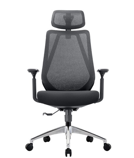 Кресло офисное CHAIRMAN 580 Сетчатый акрил серый / Полиэстер черный в Южно-Сахалинске - изображение 3