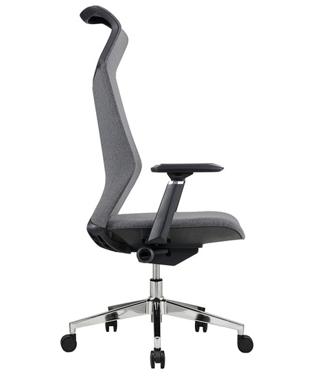 Кресло офисное CHAIRMAN 583 ткань светло-серая в Южно-Сахалинске - изображение 2