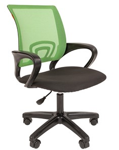 Кресло CHAIRMAN 696 black LT, зеленое в Южно-Сахалинске