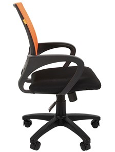 Кресло CHAIRMAN 696 black Сетчатый акрил DW66 оранжевый в Южно-Сахалинске - предосмотр 5