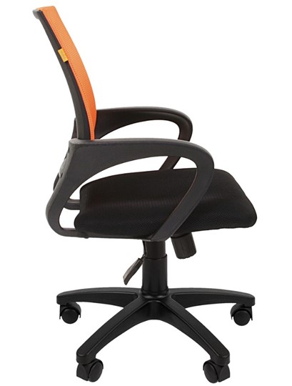 Кресло CHAIRMAN 696 black Сетчатый акрил DW66 оранжевый в Южно-Сахалинске - изображение 5