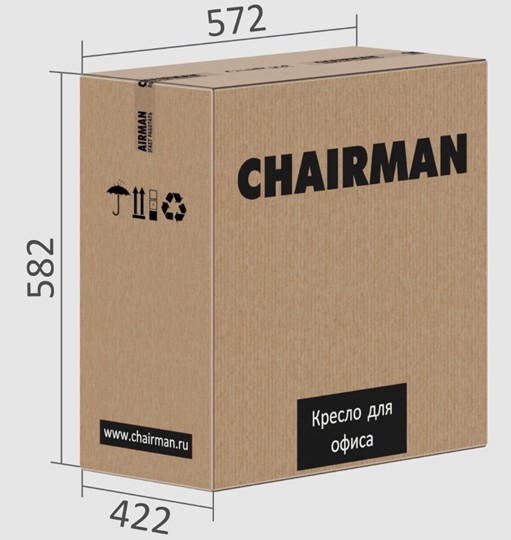 Офисное кресло CHAIRMAN 699V, цвет серый в Южно-Сахалинске - изображение 3