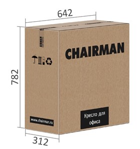 Офисное кресло CHAIRMAN 727 ткань ст., цвет черный в Южно-Сахалинске - предосмотр 7