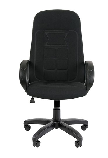 Офисное кресло CHAIRMAN 727 ткань ст., цвет черный в Южно-Сахалинске - изображение 2