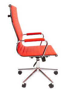 Кресло компьютерное CHAIRMAN 755, красное в Южно-Сахалинске - предосмотр 2