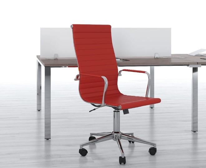 Кресло компьютерное CHAIRMAN 755, красное в Южно-Сахалинске - изображение 6