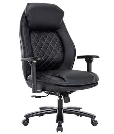 Офисное кресло CHAIRMAN CH403, черный, эко кожа в Южно-Сахалинске - изображение