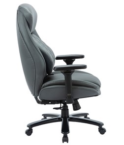 Офисное кресло CHAIRMAN CH403, серый, эко кожа в Южно-Сахалинске - предосмотр 2