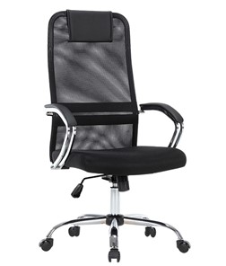 Офисное кресло CHAIRMAN CH612 Сетчатый акрил / Ткань стандарт / Экокожа, черный в Южно-Сахалинске - предосмотр