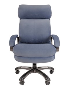 Офисное кресло CHAIRMAN HOME 505, велюр голубое в Южно-Сахалинске - предосмотр 3