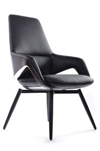 Офисное кресло Design FK005-С, Черный в Южно-Сахалинске - предосмотр