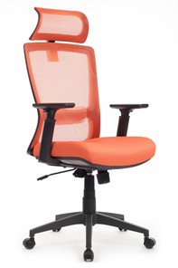Кресло офисное Design Line W-202 AC, Оранжевый в Южно-Сахалинске - предосмотр