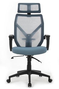 Офисное кресло Design OLIVER W-203 AC, Синий в Южно-Сахалинске - предосмотр 4