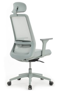 Офисное кресло Design WORK W-218C, Голубой в Южно-Сахалинске - предосмотр 2