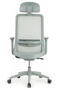 Офисное кресло Design WORK W-218C, Голубой в Южно-Сахалинске - предосмотр 3
