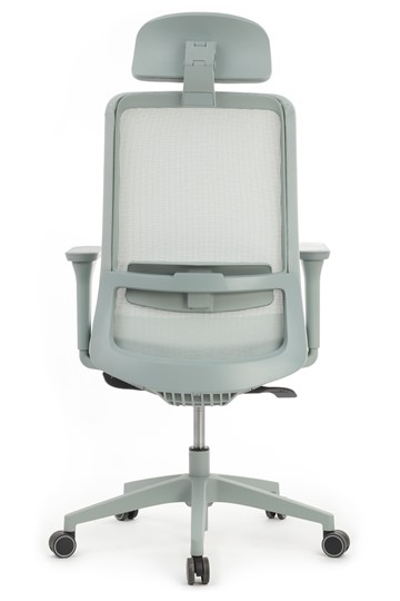 Офисное кресло Design WORK W-218C, Голубой в Южно-Сахалинске - изображение 3